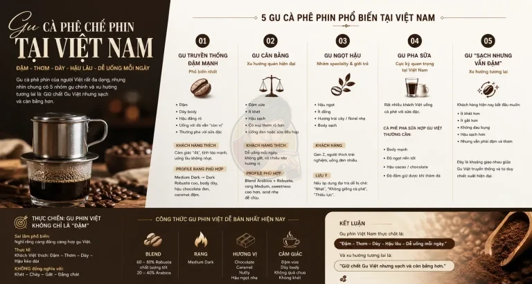 Phin và GU cà phê Việt: Insight khách hàng mà chủ quán cần hiểu.